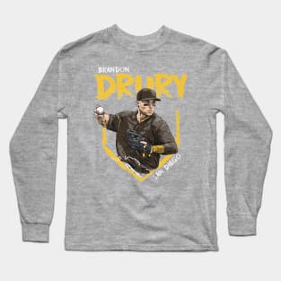 Brandon Drury San Diego Base Long Sleeve T-Shirt